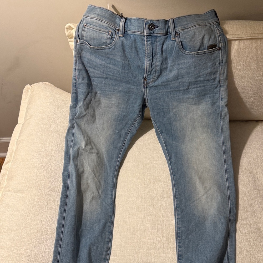 G-Star Men's Skinny Jeans in Light Blue